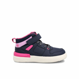 Zapatilla Niña Bubblegummers Aticuss Azul Marino - Fucsia